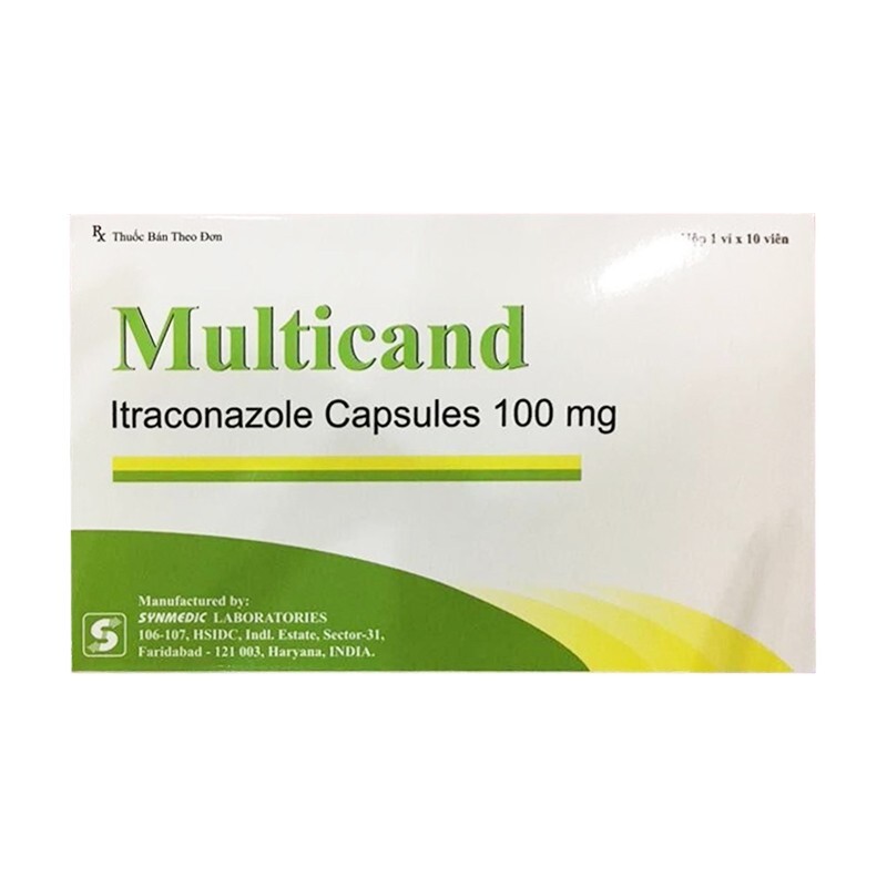 Multicand 100mg Hộp 30 viên - Điều trị nhiễm nấm