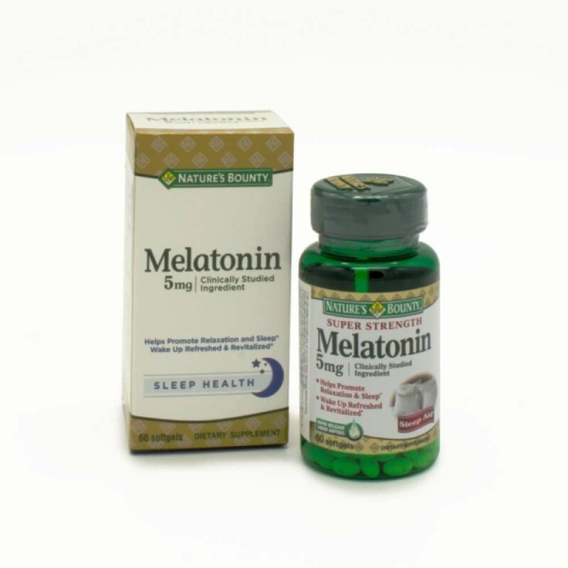 Nature's Bounty Melatonin 5mg - Lọ 60 Viên - Giúp Giấc Ngủ Ngon Nature's Bounty Melatonin 5mg - Lọ 60 Viên - Giúp Giấc Ngủ Ngon