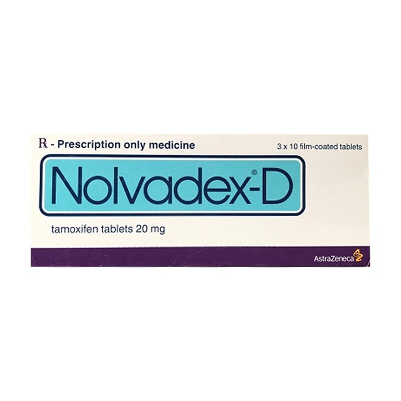 Nolvadex D 20mg Hộp 30 viên - Điều trị ung thư vú Nolvadex D 20mg Hộp 30 viên - Điều trị ung thư vú