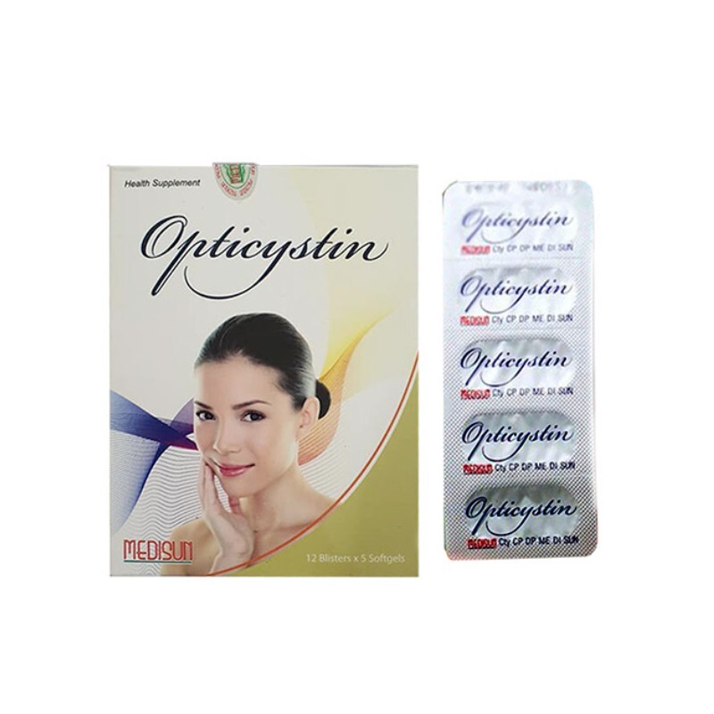 Opticystin - Hộp 60 Viên - Phòng Và Điều Trị Rụng Tóc Opticystin - Hộp 60 Viên - Phòng Và Điều Trị Rụng Tóc