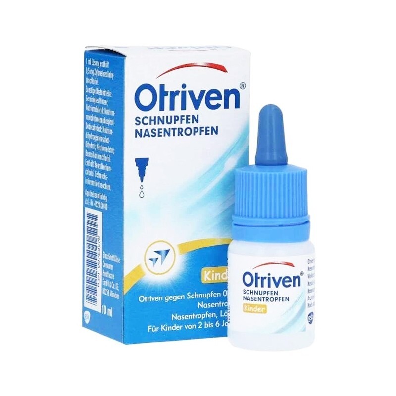Otriven 0.05% - Điều trị sung huyết mũi viêm tai giữa Otriven 0.05% - Điều trị sung huyết mũi viêm tai giữa