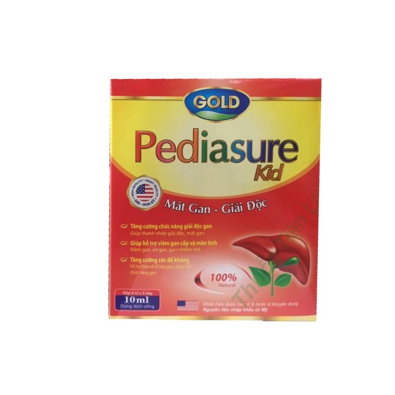 Pediasure Kid Mát Gan - Giải Độc Hộp 20 Ống
