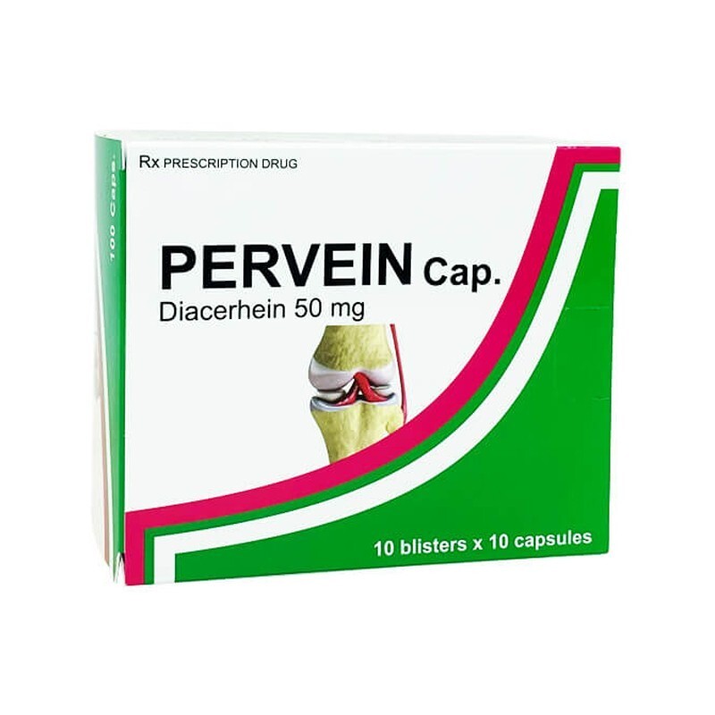 Pervein Cap Hộp 100 - Điều trị viêm xương khớp