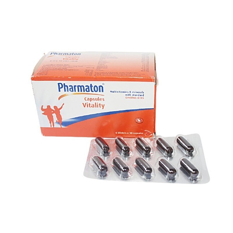 Pharmaton Hộp 60 Viên - Bổ Sung Vitamin, Khoáng Chất