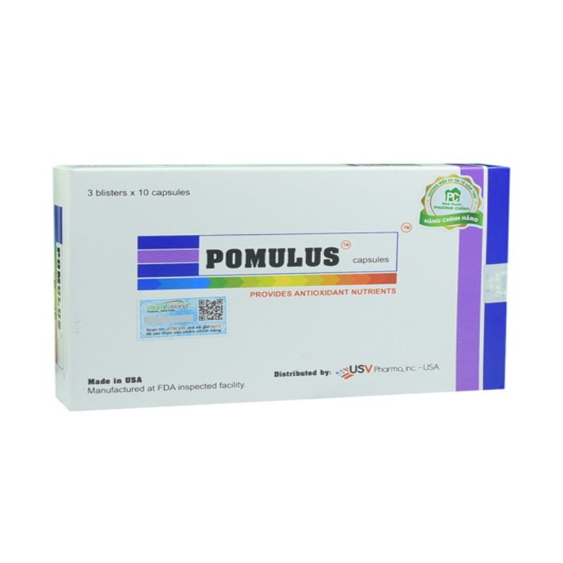 Pomulus Hộp 30 Viên - Hỗ Trợ Sức Khỏe Pomulus Hộp 30 Viên - Hỗ Trợ Sức Khỏe