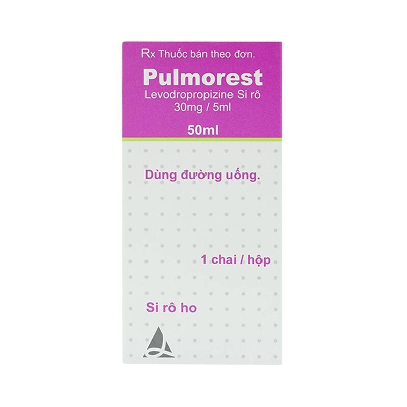 Pulmorest Chai 50ml - Điều trị ho khan, co thắt phế quản Pulmorest Chai 50ml - Điều trị ho khan, co thắt phế quản