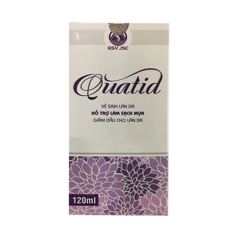 Quatid 120ml - Hỗ trợ làm sạch mụn da Quatid 120ml - Hỗ trợ làm sạch mụn da
