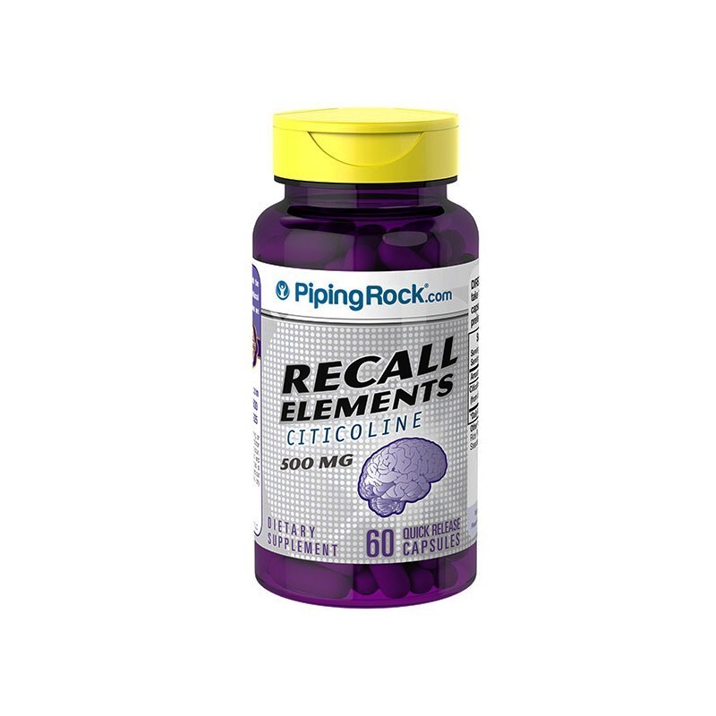 Recall Elements 500Mg Piping Rock Lọ 60 Viên