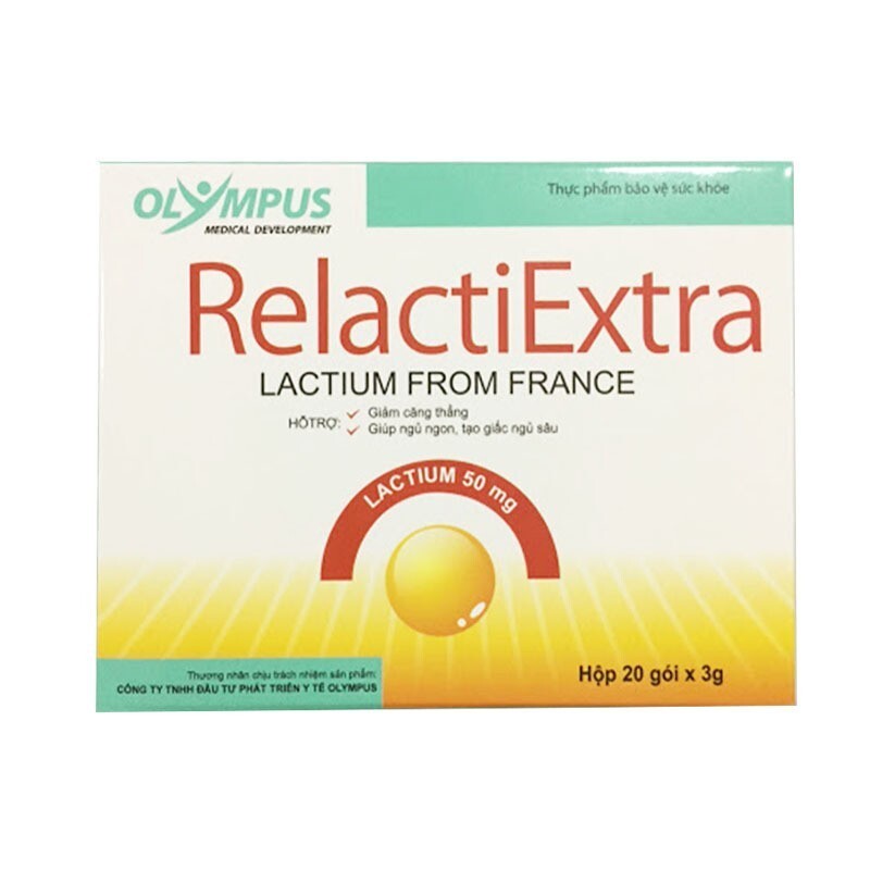 Relacti Extra Hộp 20 Gói - Giảm Quấy Khóc, Bé Ngủ Ngon