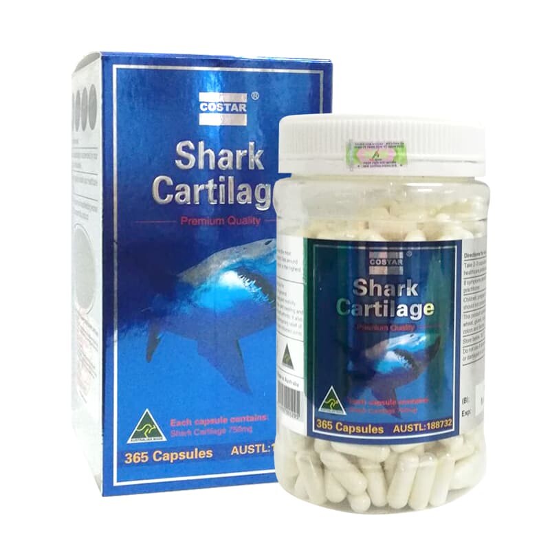Shark Cartilage Costar 365 Viên - Bổ Xương Khớp
