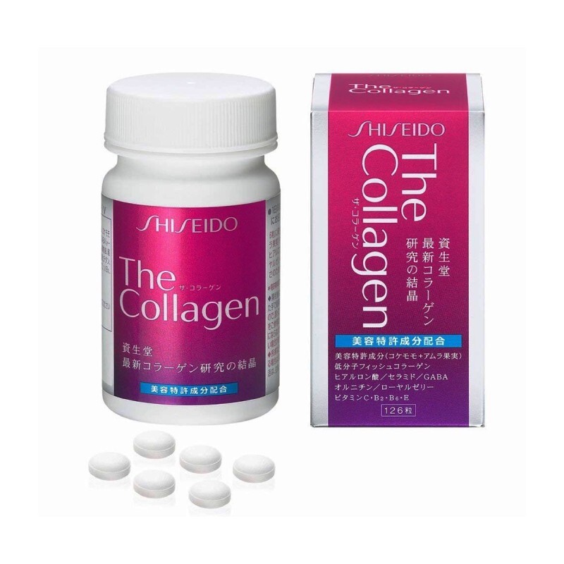 Collagen Shiseido 126 Viên - Da Căng Mịn, Chắc Khỏe