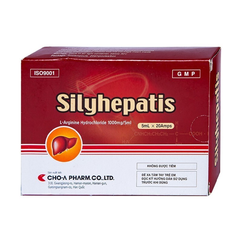 Silyhepatis Hộp 20 ống - Điều trị duy trì amoniac