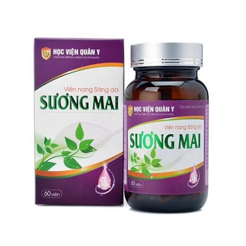 Viên Nang Sáng Da Sương Mai - Lọ 60 Viên - Bổ Huyết Dưỡng Da Viên Nang Sáng Da Sương Mai - Lọ 60 Viên - Bổ Huyết Dưỡng Da