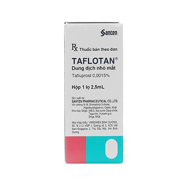 Taflotan Lọ 2,5ml - Giảm áp lực nội nhãn Taflotan Lọ 2,5ml - Giảm áp lực nội nhãn