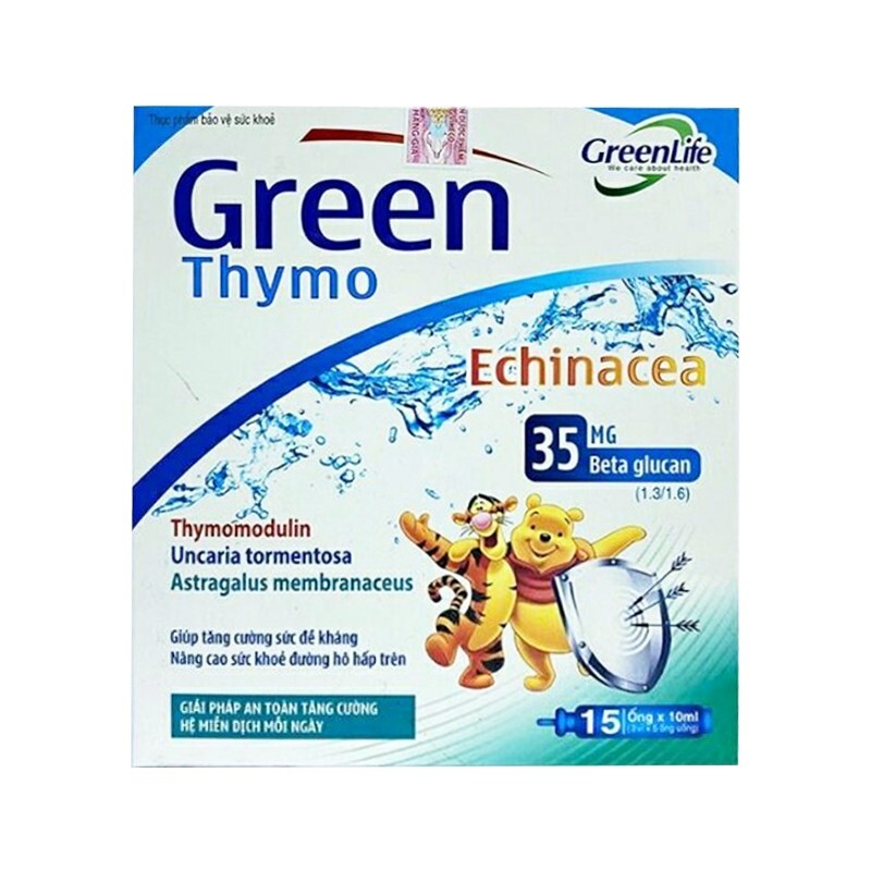 Green Thymo Hộp 15 Ống - Tăng Sức Đề Kháng