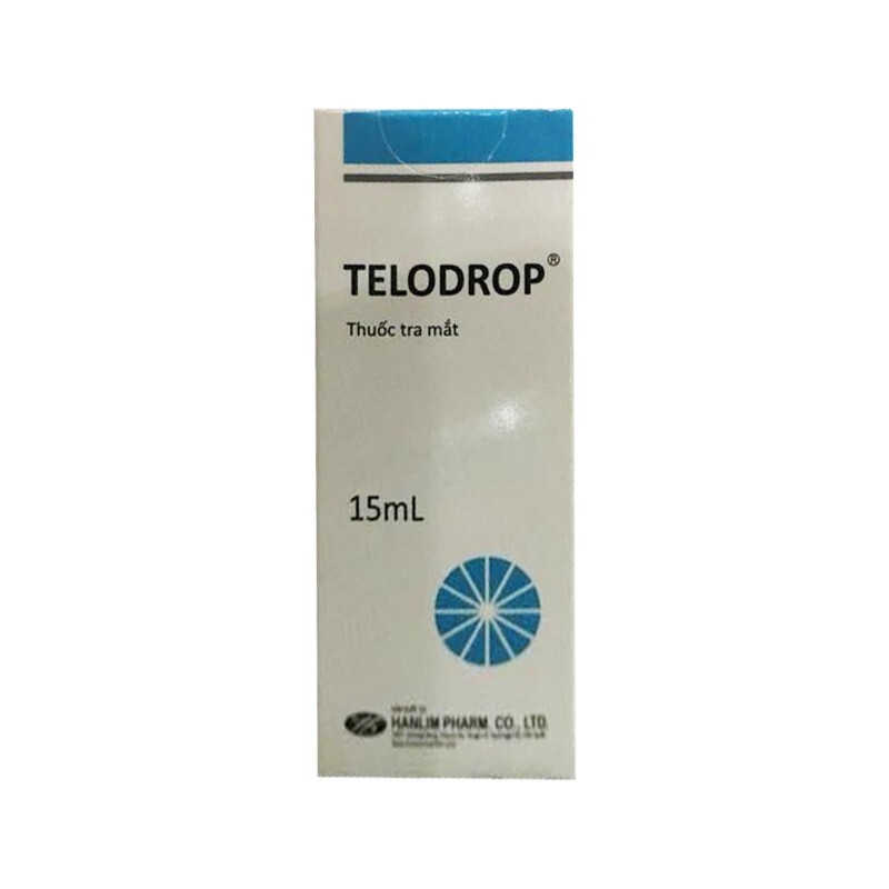 Telodrop Lọ 15ml - Điều trị tiệu chứng đỏ, đau, xốn mắt Telodrop Lọ 15ml - Điều trị tiệu chứng đỏ, đau, xốn mắt