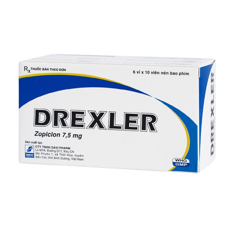 Thuốc Drexler 7 Hộp 60 viên - Điều trị rối loạn giấc ngủ