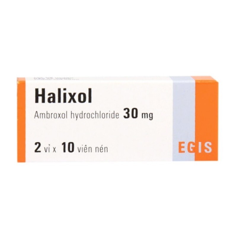 Halixol 30mg Hộp 20 viên - Điều trị tắc nghẽn đường hô hấp Halixol 30mg Hộp 20 viên - Điều trị tắc nghẽn đường hô hấp