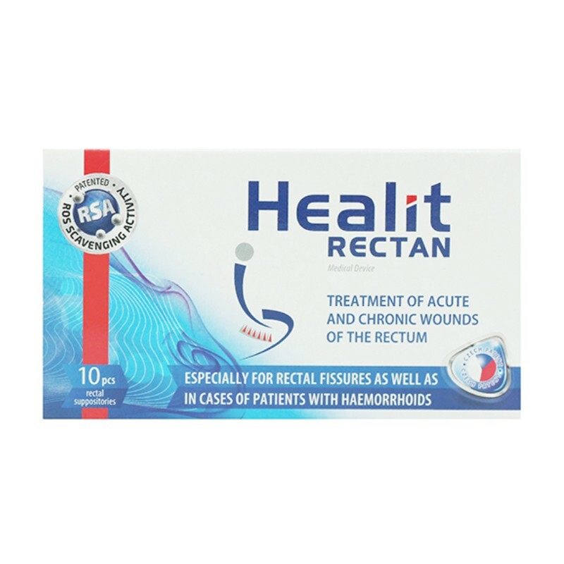 Healit Rectan 10 Viên - Giảm Đau, Chảy Máu Đợt Trĩ Cấp