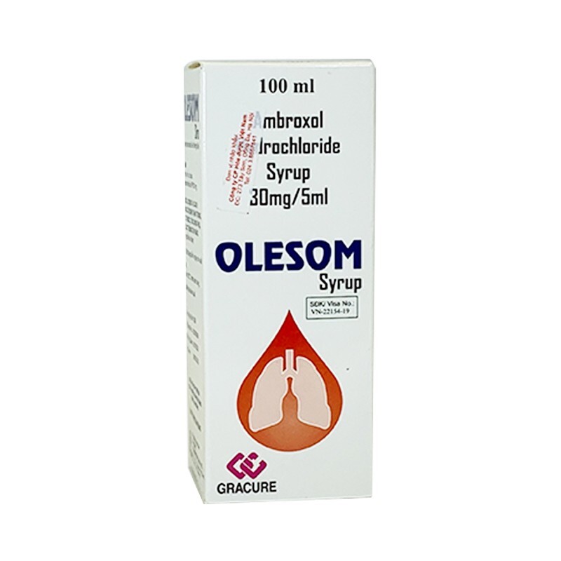 Olesom Chai 100ml - Điều trị co thắt phế quản