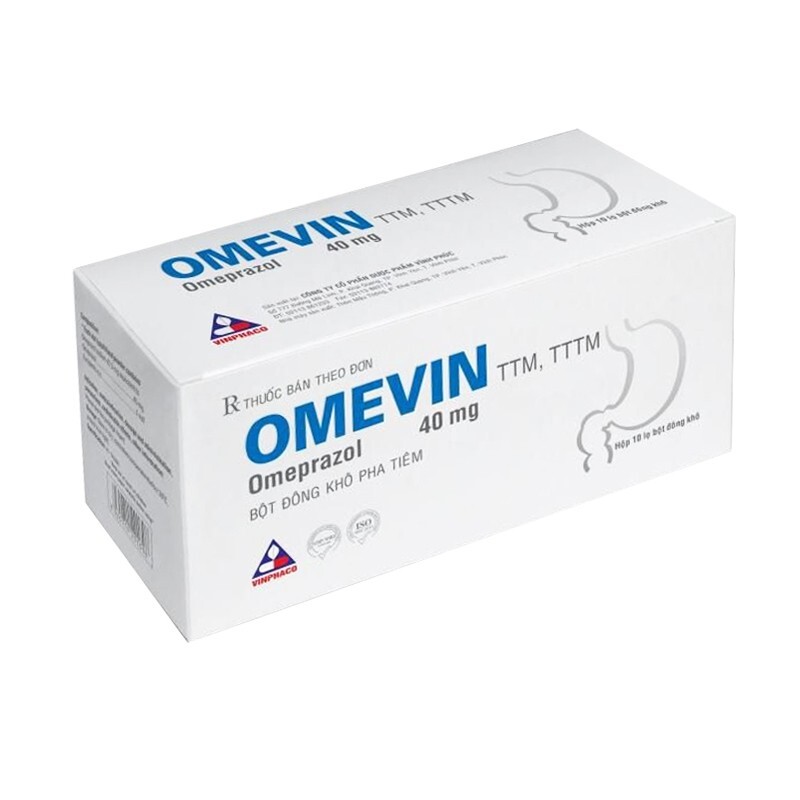 Omevin 40mg Injection - Điều trị trào ngược dạ dày