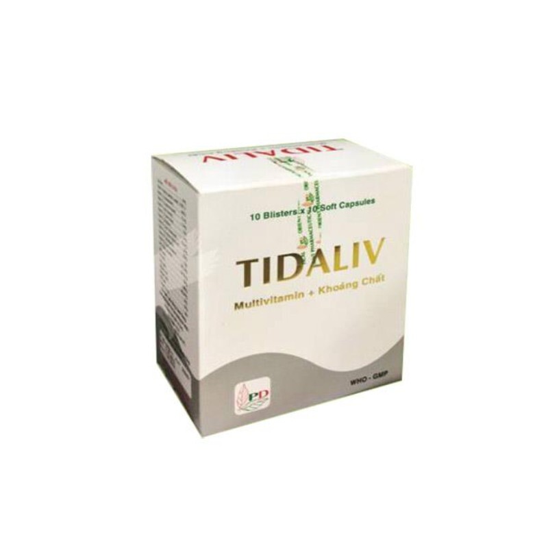 Tidaliv Hộp 100 Viên - Bổ Sung Vitamin Và Khoáng Chất Tidaliv Hộp 100 Viên - Bổ Sung Vitamin Và Khoáng Chất