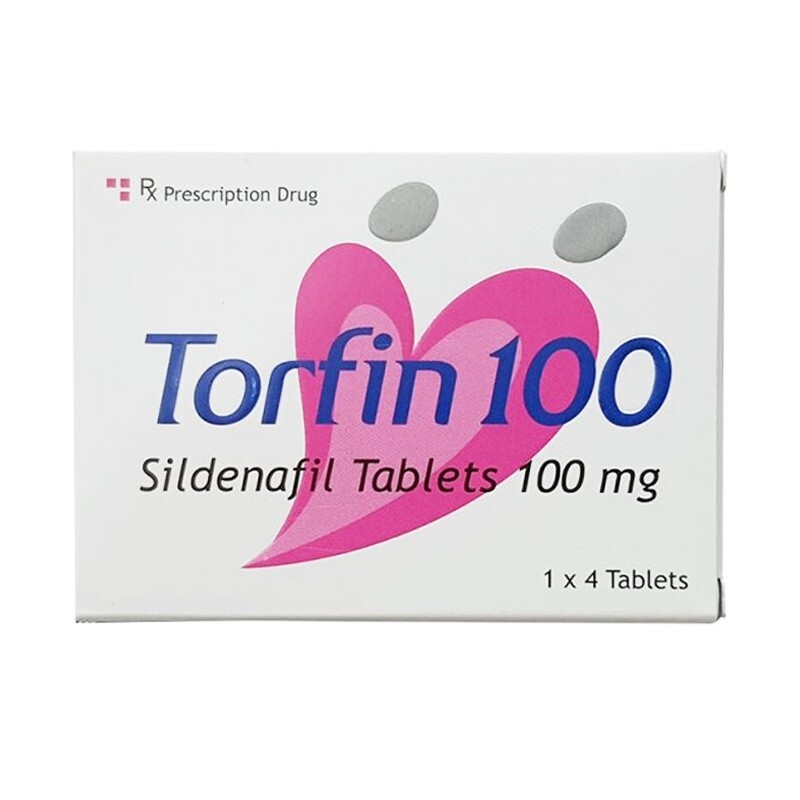 Torfin 100mg Hộp 4 viên - Tăng khả năng cương dương