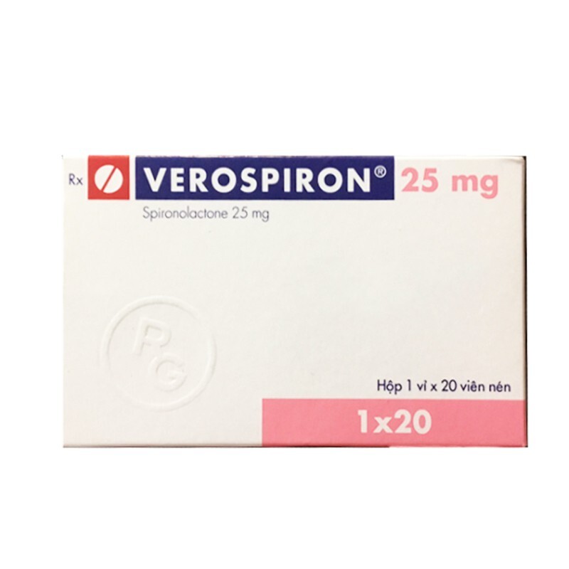Thuốc Verospiron 25Mg Hộp 20 Viên