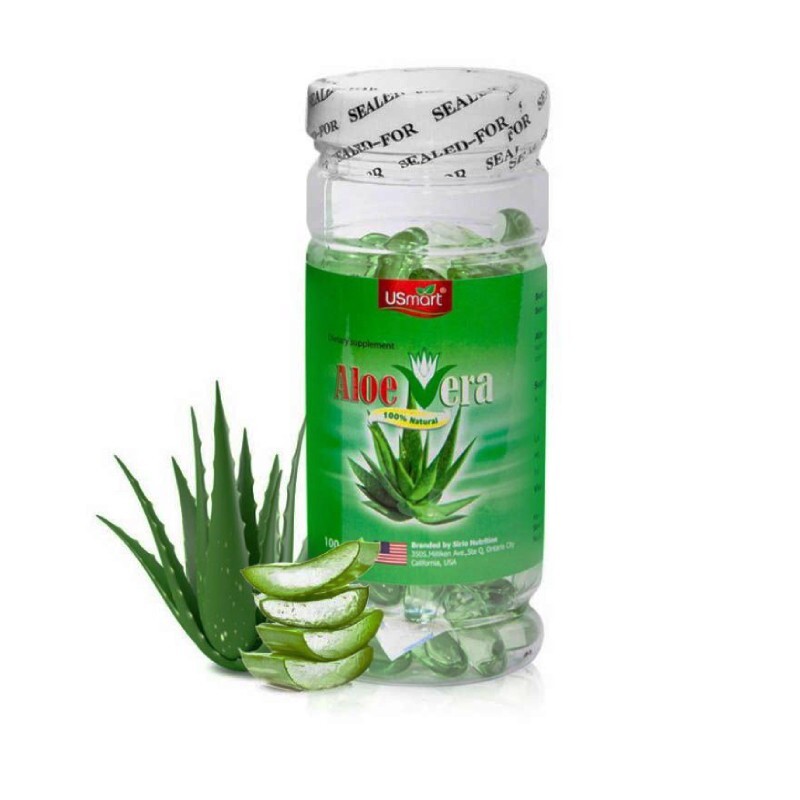 Viên Lô Hội Aloe Vera Lọ 100 Viên - Làm Đẹp Da