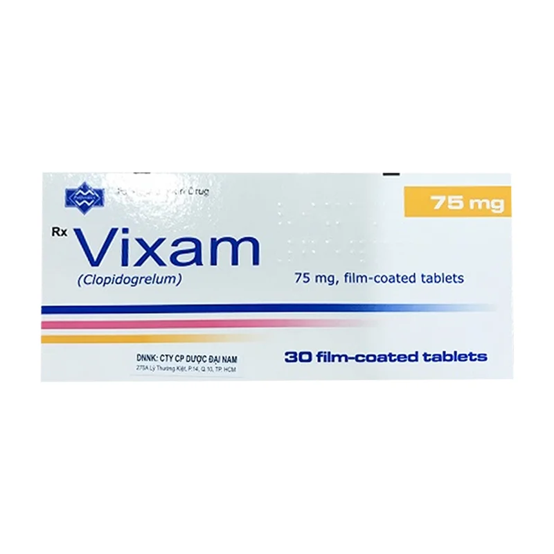 Vixam Hộp 30 Viên - Giảm Biến Cố Do Xơ Vữa Động Mạch Vixam Hộp 30 Viên - Giảm Biến Cố Do Xơ Vữa Động Mạch