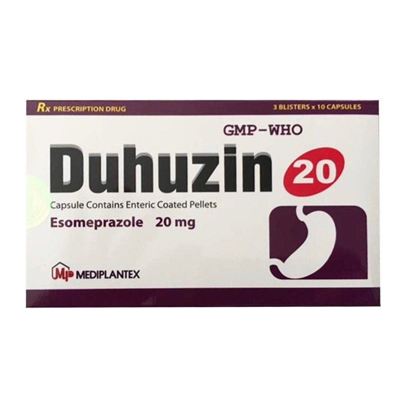Thuốc Duhuzin 20 - 30 Viên - Trị Trào Ngược Dạ Dày Thực Quản