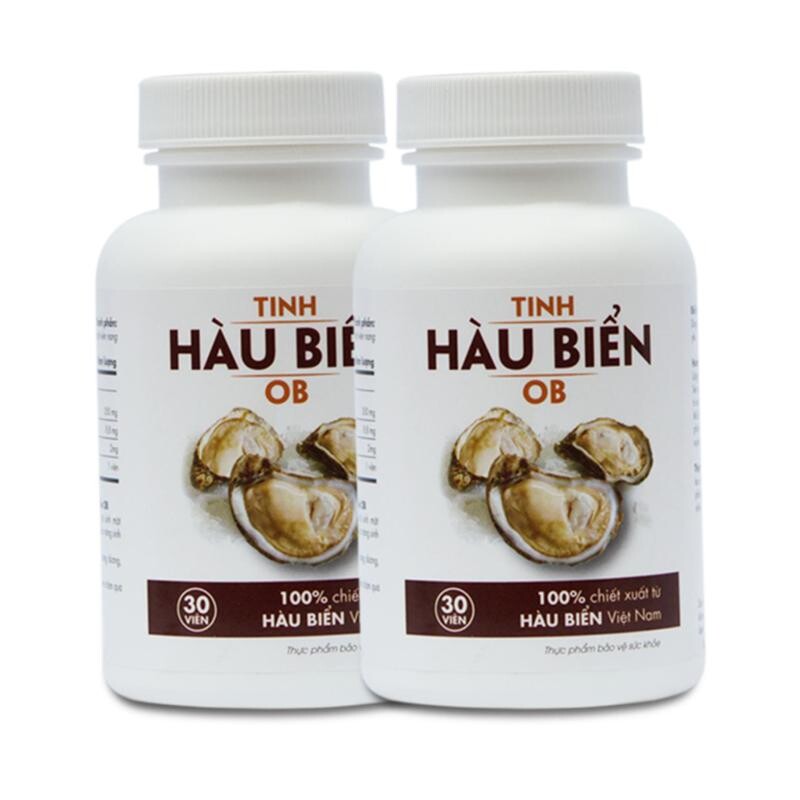 Tinh Hàu Biển Ob - Hộp 30 Viên - Tăng Cường Sinh Lý Nam Giới