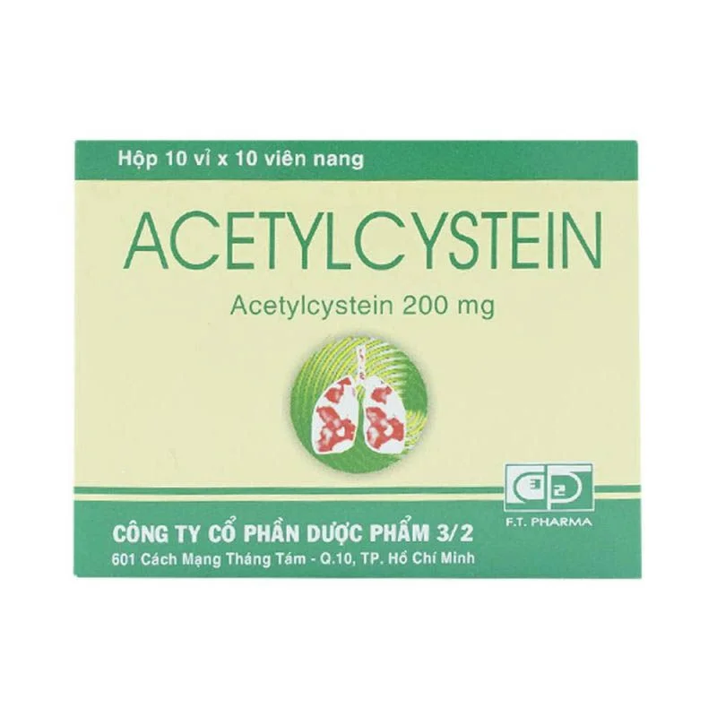Acetylcystein 200Mg Vidipharm