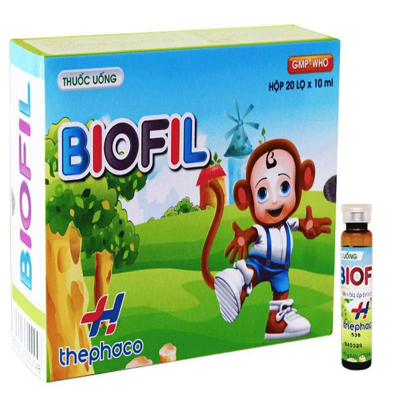 Viên Ăn Ngủ Ngon Biofil Kiddy Hộp 16 Gói Viên Ăn Ngủ Ngon Biofil Kiddy Hộp 16 Gói