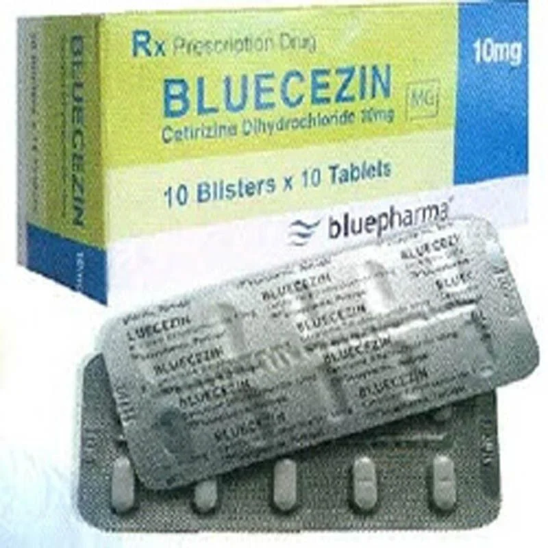 Bluecezin 10Mg - Điều trị viêm mũi dị ứng, dị ứng da