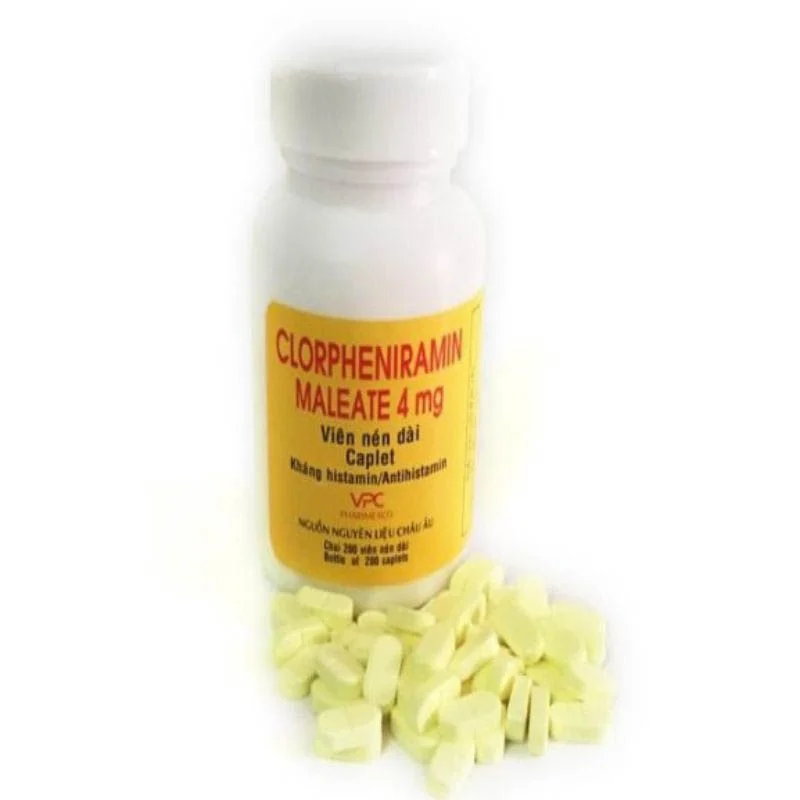 Clorpheniramin Lọ 500 Viên