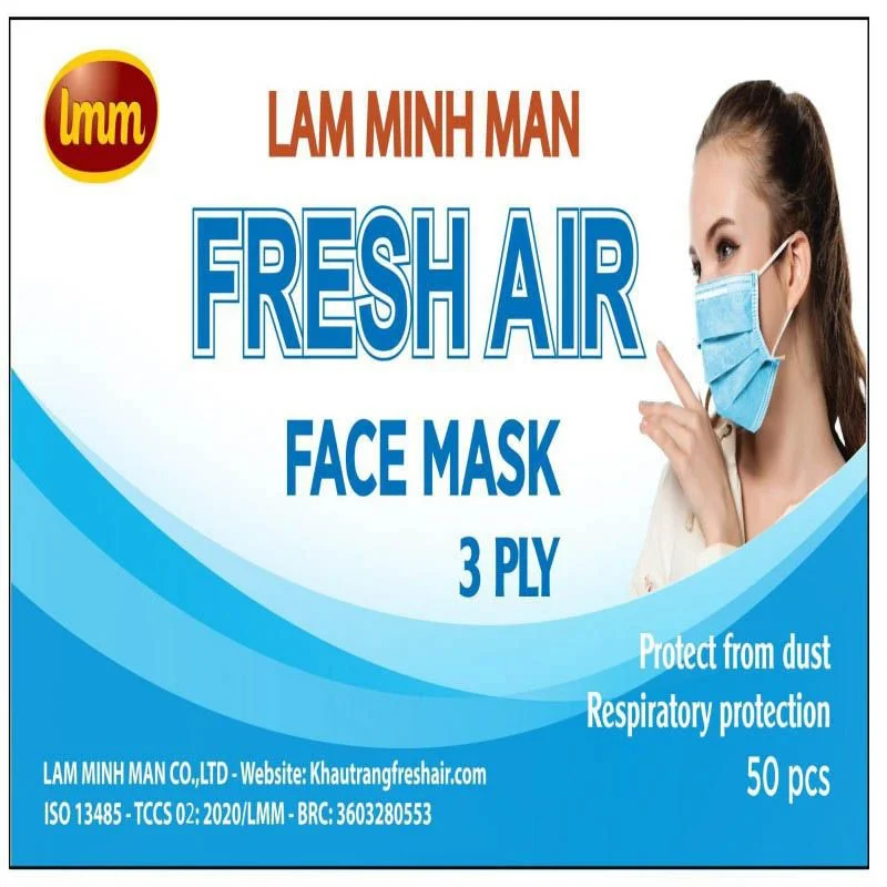 Khẩu Trang Fresh Air - Hộp 50 cái Khẩu Trang Fresh Air - Hộp 50 cái