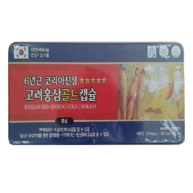 Korean Red Ginseng Gold Capsules