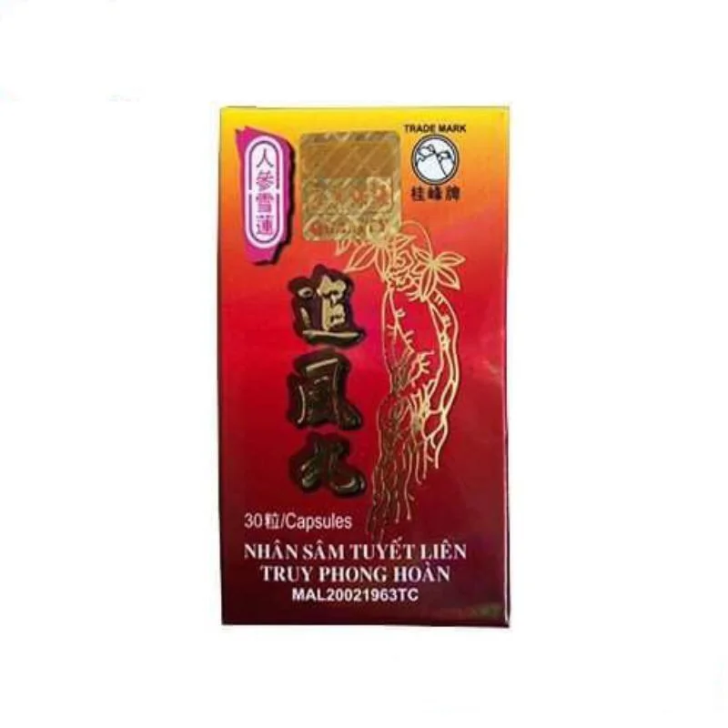 Nhân Sâm Tuyết Liên Truy Phong Hoàn Nhân Sâm Tuyết Liên Truy Phong Hoàn