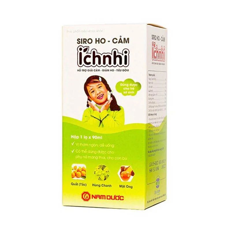 Siro Ho Cảm Cúm Cúc Hoa Mật Ong