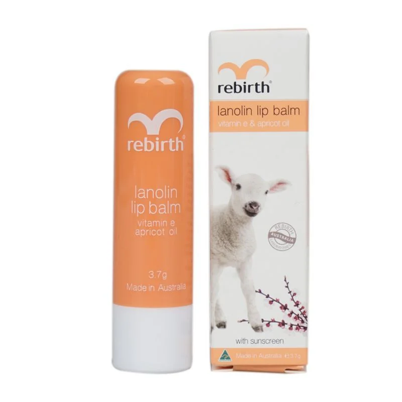 Son Dưỡng Rebirth Lanolin Lip Balm With Vitamin E 3.7g Son Dưỡng Rebirth Lanolin Lip Balm With Vitamin E 3.7g