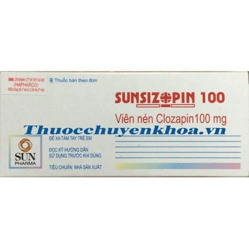 Sunsizopin 100 Mg