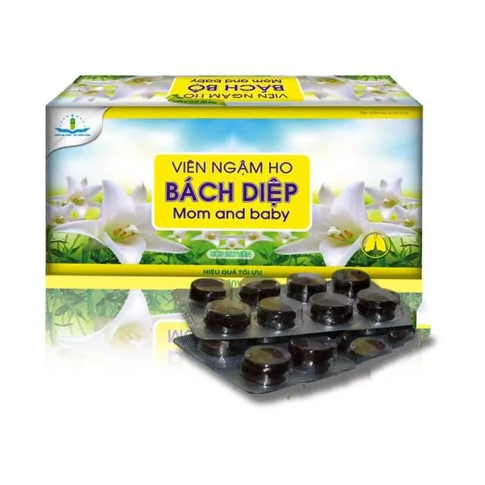 Viên Ngậm Ho Bách Diệp Mom And Baby