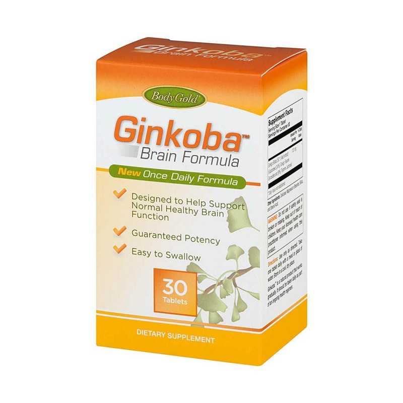 Viên Uống Tăng Tuần Hoàn Não Ginkoba Brain Formula 30 viên