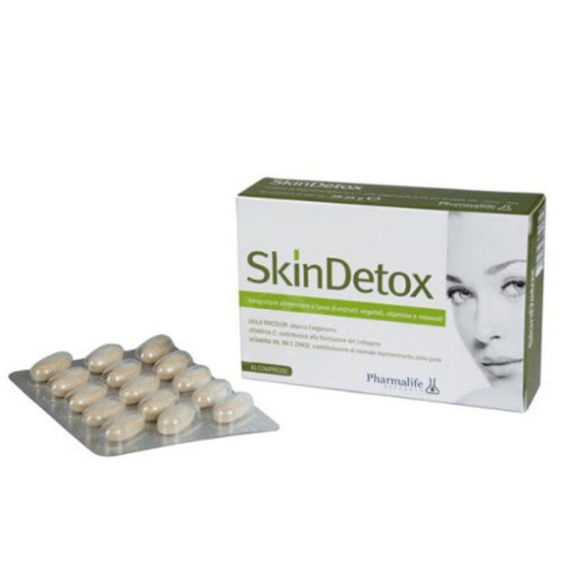 Viên Uống Thải Độc Và Ngừa Mụn Skindetox ( Hộp*45 Viên).