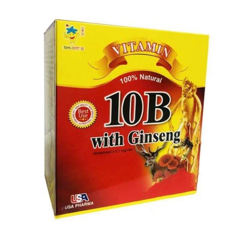 Vitamin 10B With Ginseng Usa Vitamin 10B With Ginseng Usa