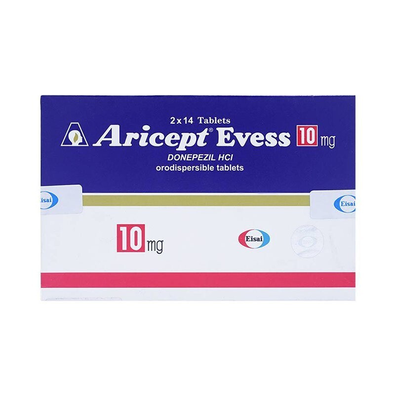 Thuốc Aricept Evess 10mg Hộp 28 Viên