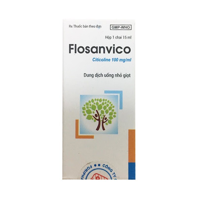 Flosanvico 10mg/ml Chai 15ml - Điều trị bệnh não