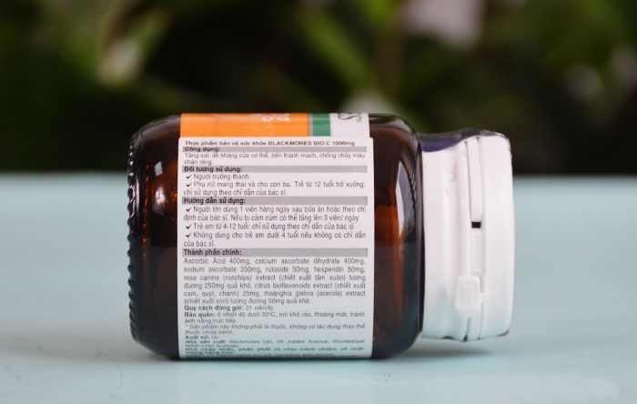 Viên uống bổ sung vitamin C
