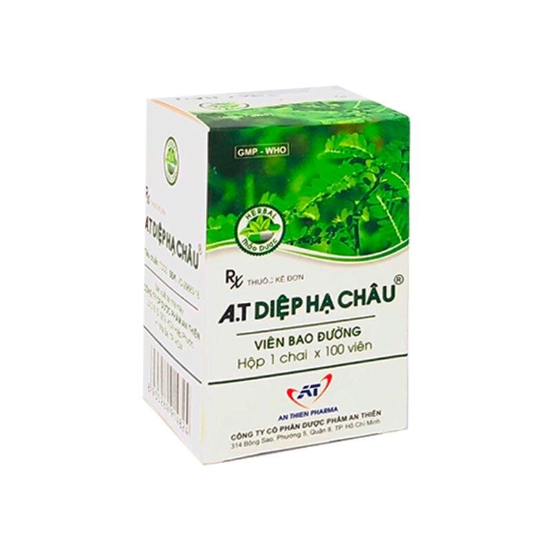 A.T Diệp Hạ Châu Chai 100 Viên – Điều Trị Viêm Gan